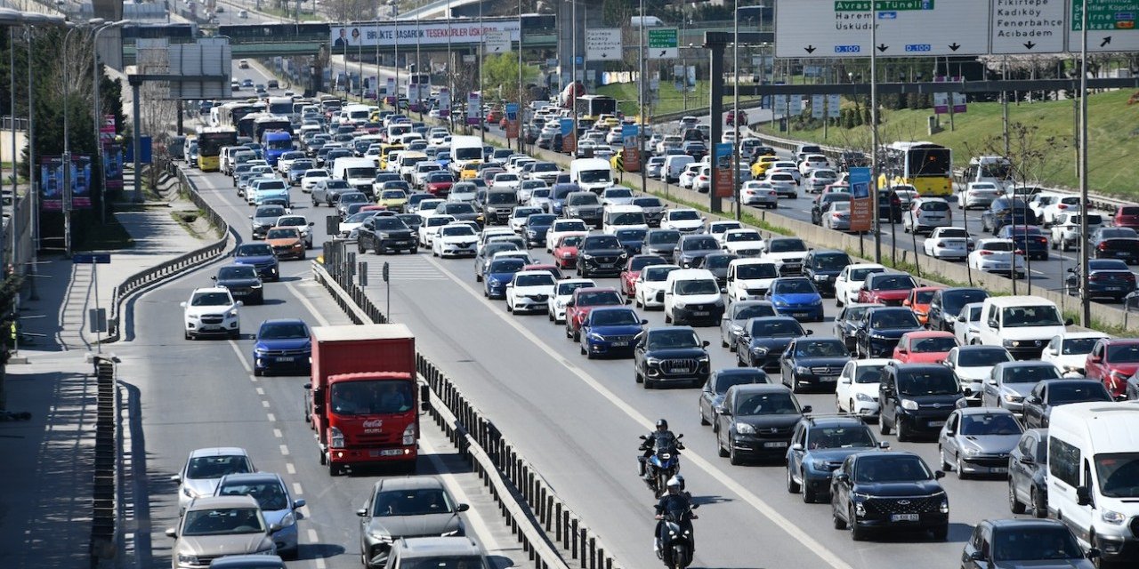 Trafikteki araç sayısı açıklandı