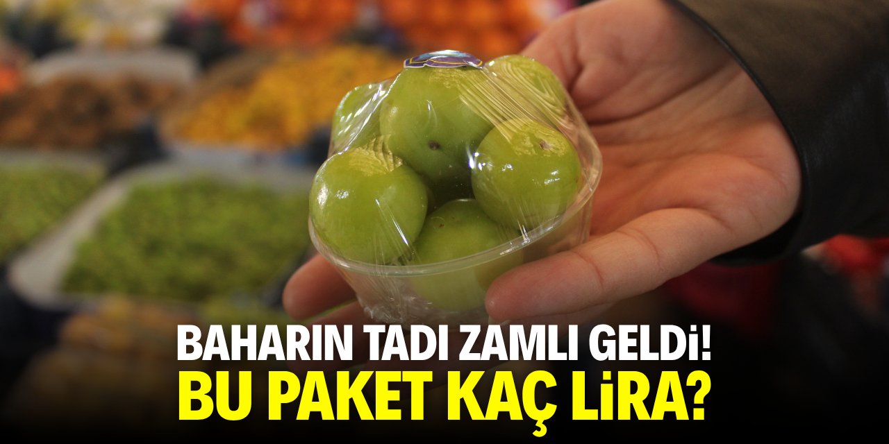 Konya'da baharın tadı zamlı geldi! Eskiden kilo kilo alınırdı