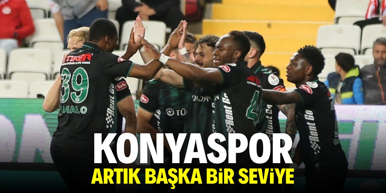 Konyaspor artık başka bir seviye