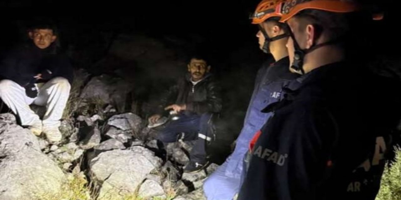 Konya AFAD kurtarma operasyonuna imza attı