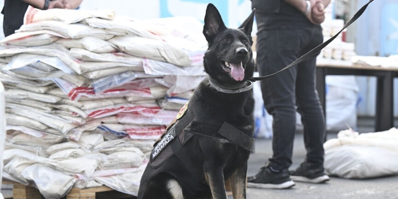 420 kilogram uyuşturucu ele geçirdi