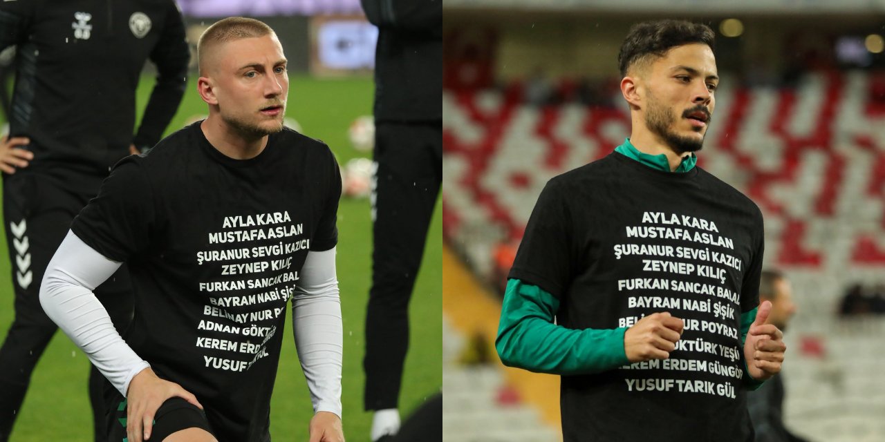 Konyaspor katliamda ölen çocukları unutmadı