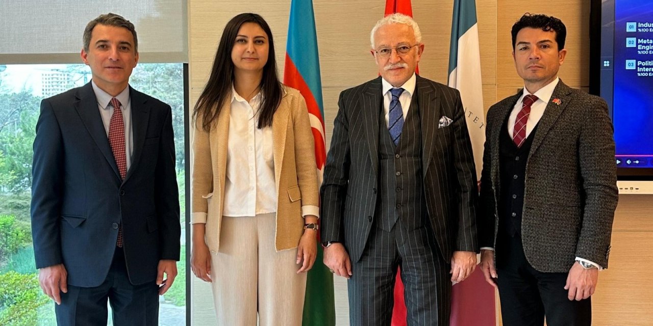 Rektör Zorlu'dan Azerbaycan ziyareti