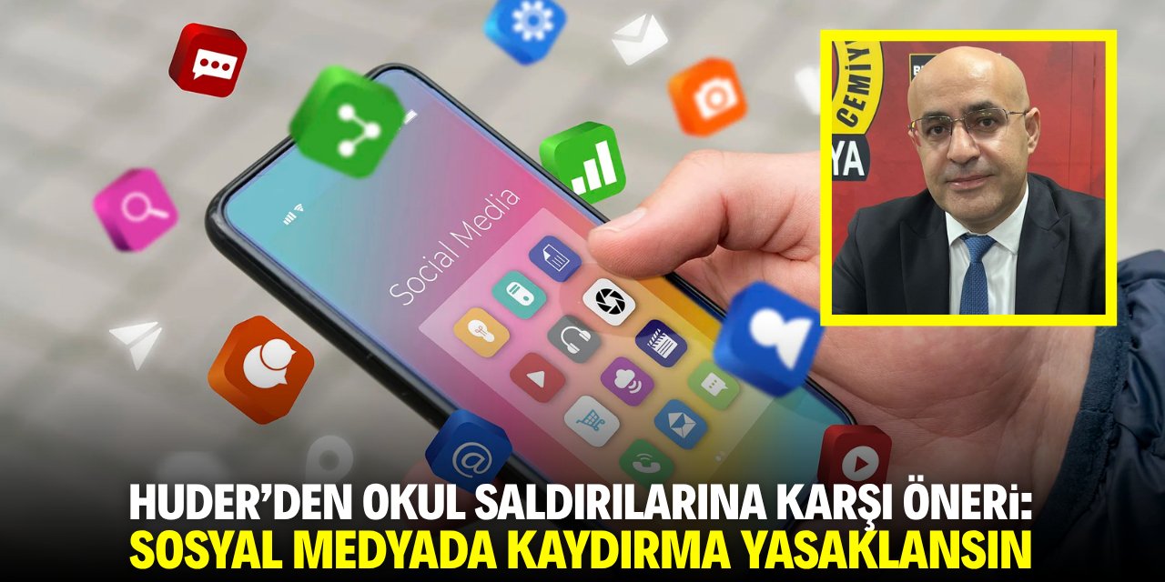 HUDER'den okul saldırılarına karşı öneri: Sosyal medyada kaydırma yasaklansın