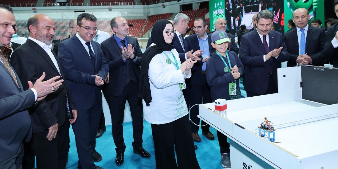 Karatay’da 917 robot yarışıyor