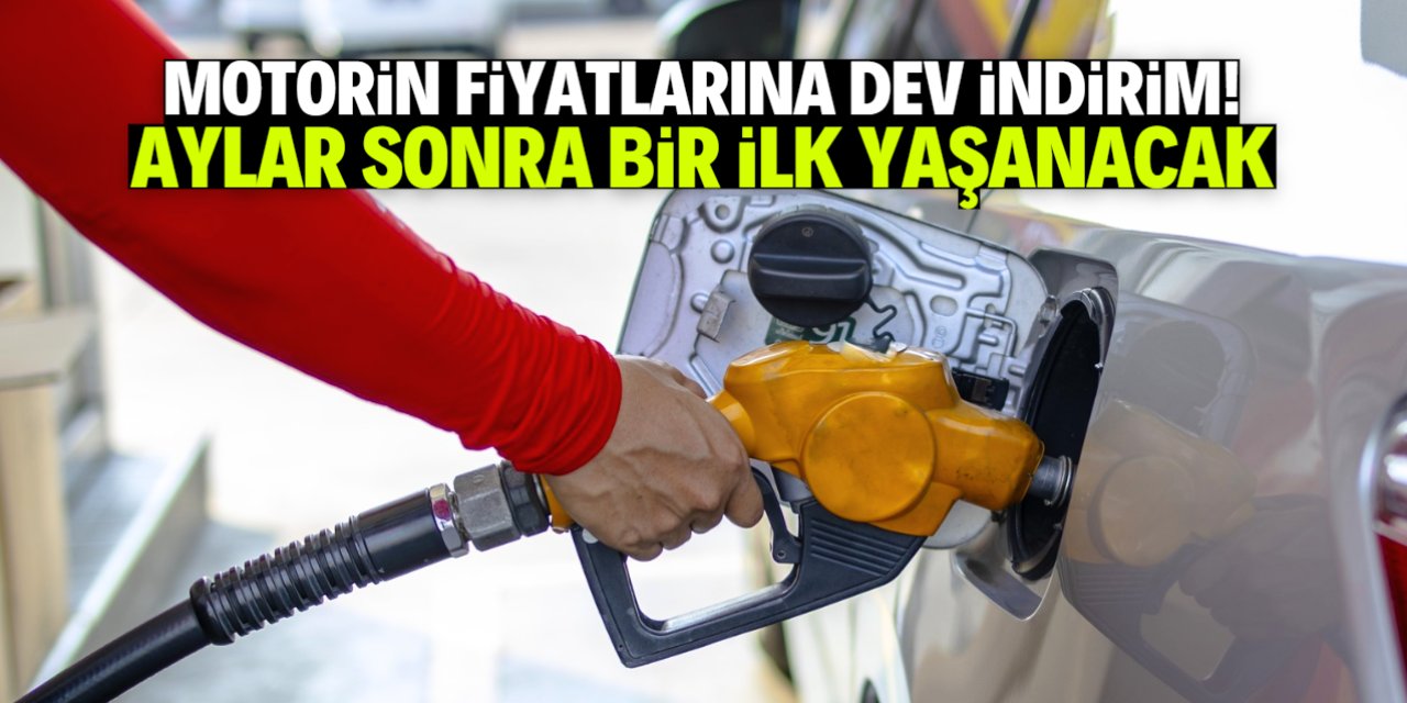 Motorin fiyatlarında aylar sonra bir ilk yaşanacak