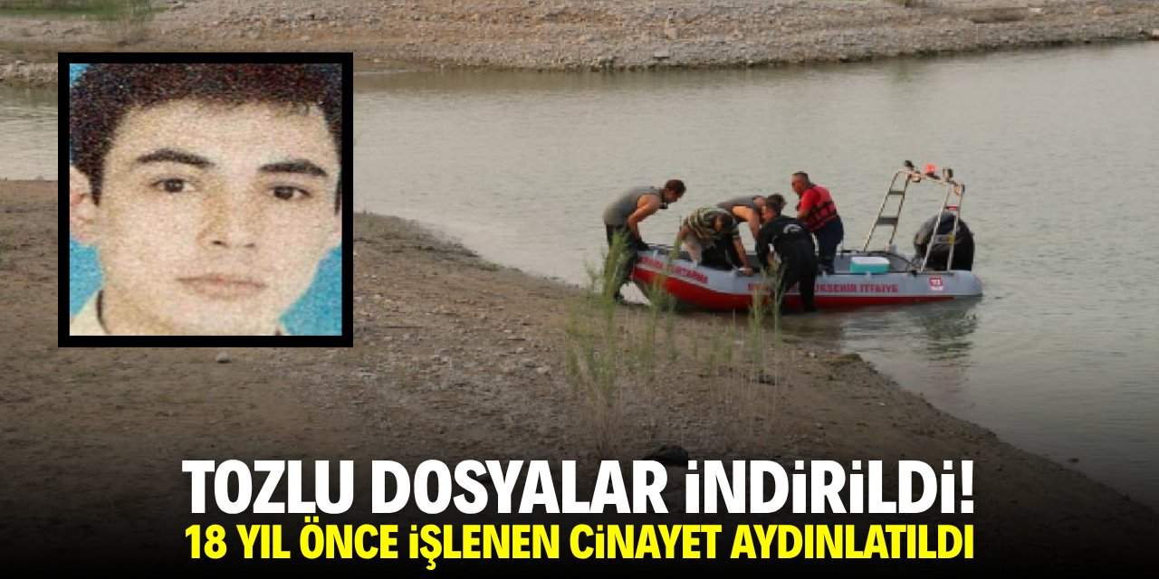 Tozlu dosyalar indirildi! 18 yıl önce işlenen cinayet aydınlatıldı