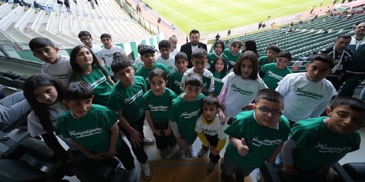 42 öğrenciye unutulmaz stadyum deneyimi