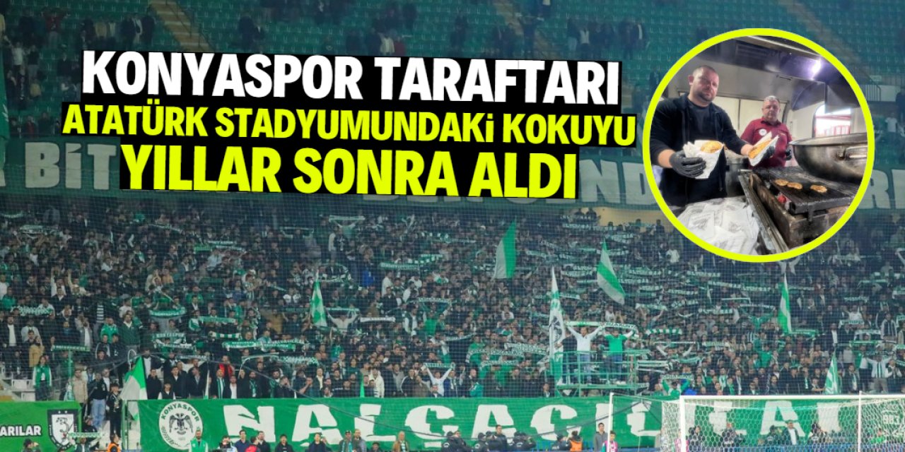 Konyaspor taraftarı eski stadyumun kokusunu yıllar sonra aldı