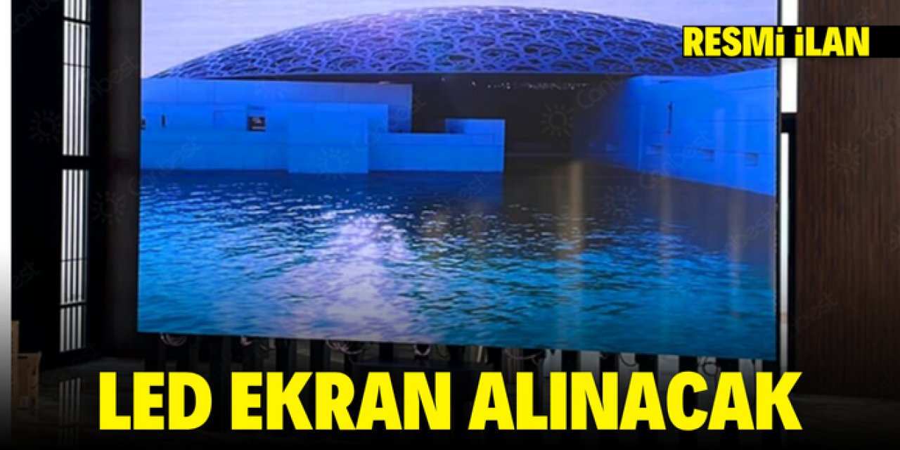 LED EKRAN ALIM İŞİ