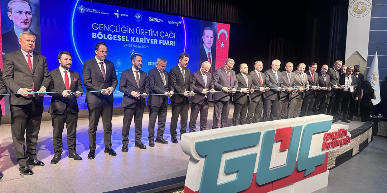 Konya'da 'Gençliğin Kariyer Fuarı' başladı