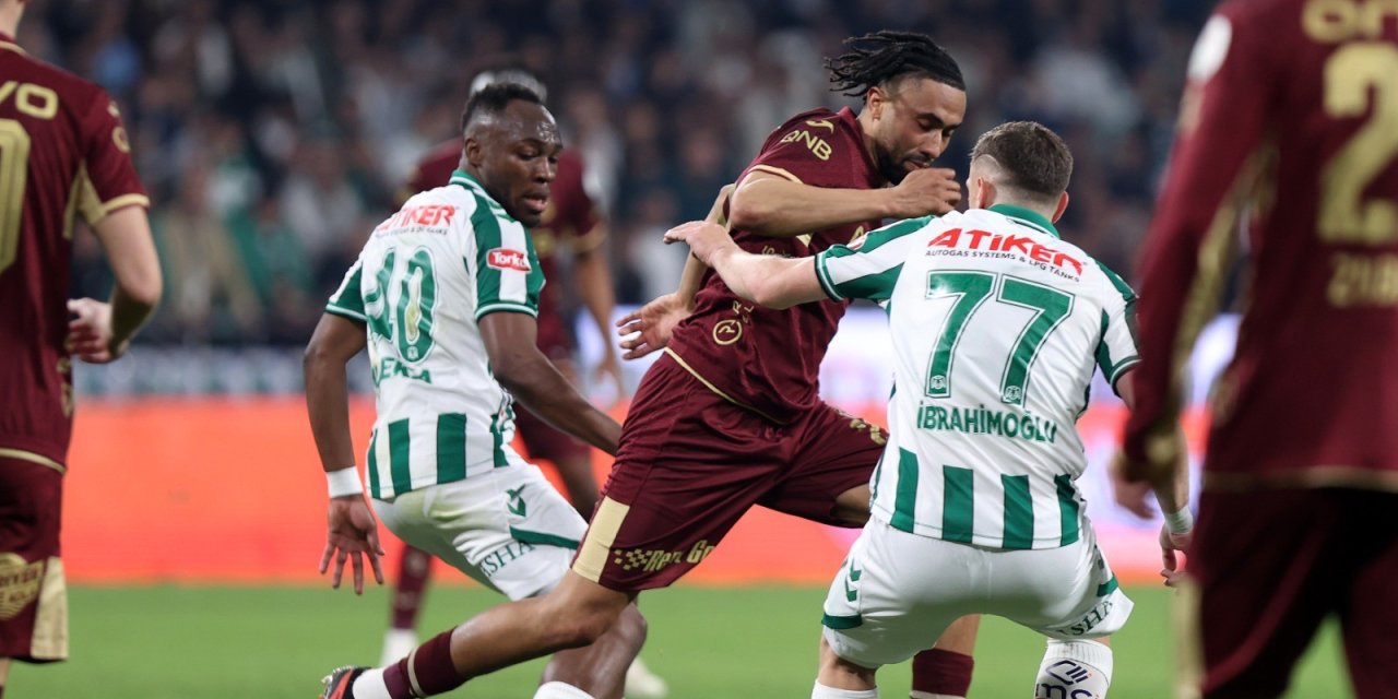 Deplasman serisi Konya’da bitti