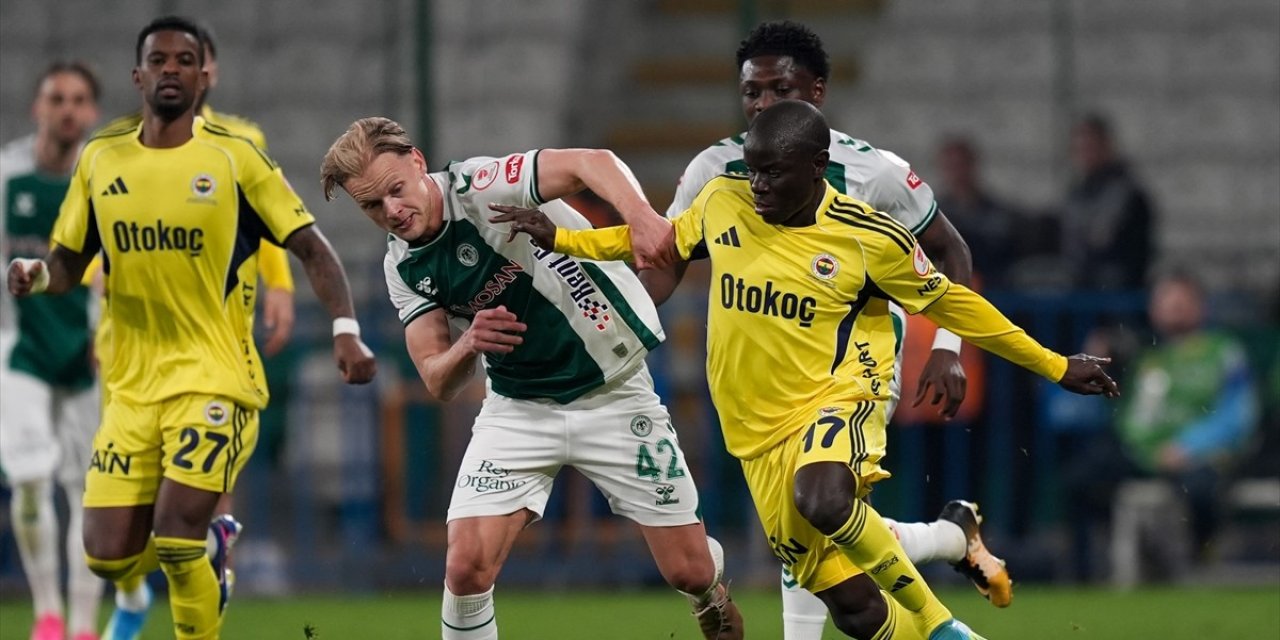 Konyaspor-Fenerbahçe maçının saati açıklandı