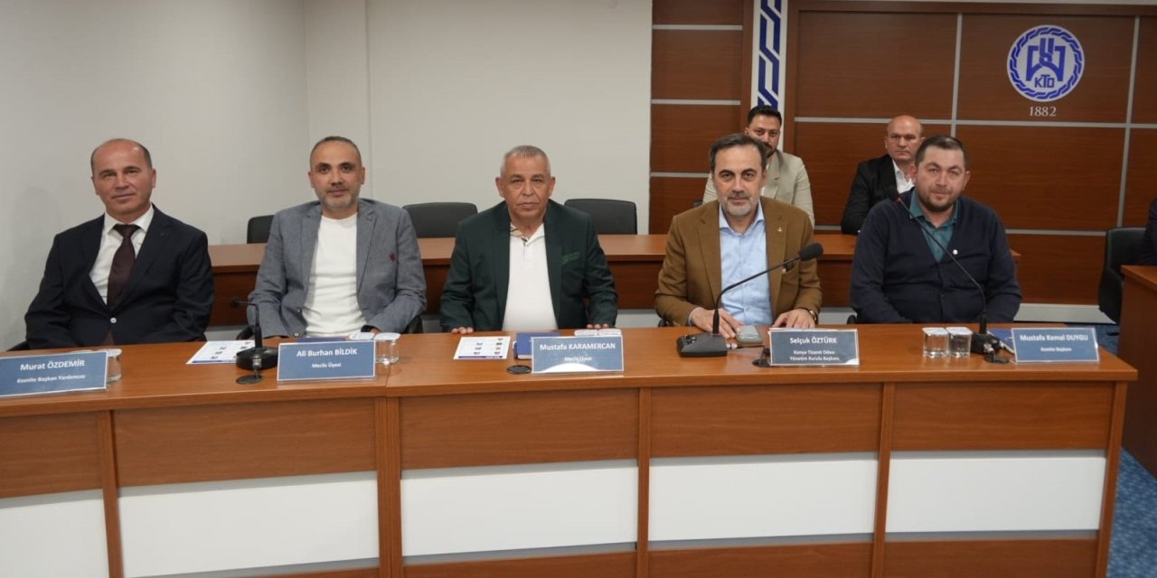 KTO'da yiyecek sektörünün sorunları konuşuldu