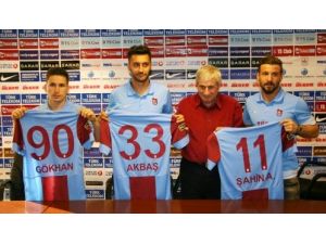 Trabzonspor Yeni Transferlerine İmza Attırdı