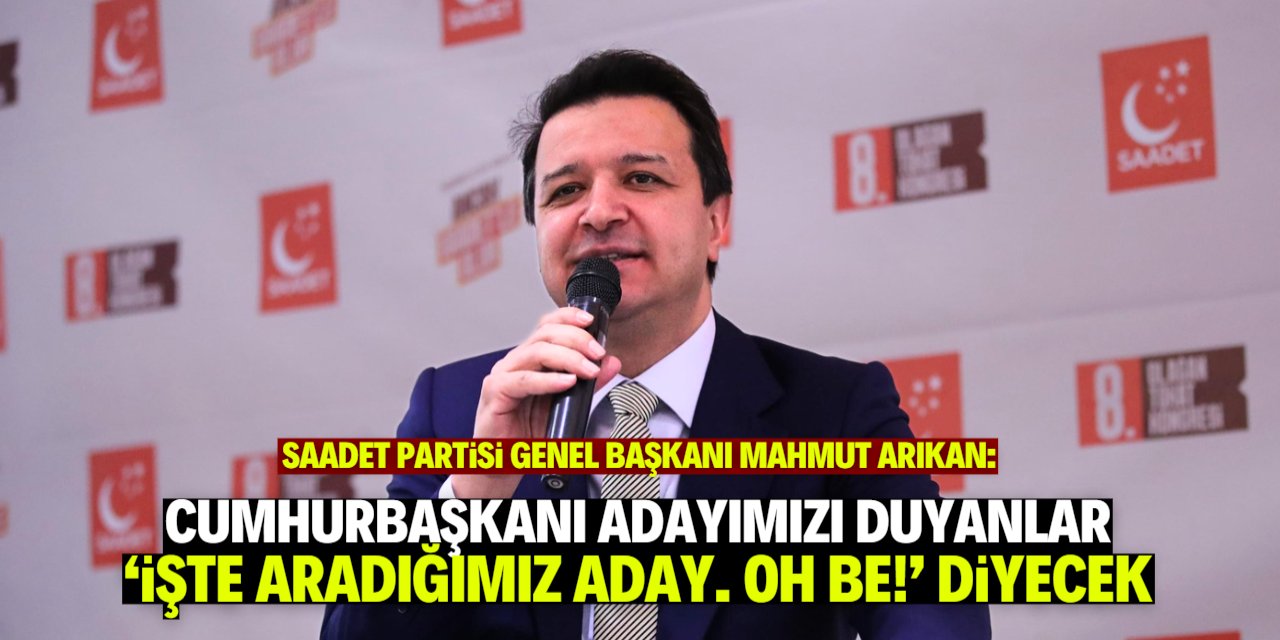 Mahmut Arıkan'dan Cumhurbaşkanı adayı açıklaması