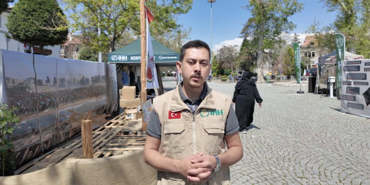 Konya'da 'Gazze Sokağı: Bekleyiş Sergisi' açıldı