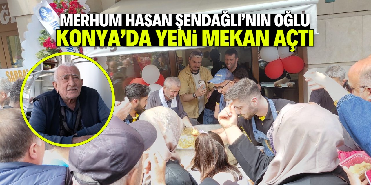 Mevlana Çarşısı'na 'Meşhur Fatih Usta' ismiyle yeni işletme