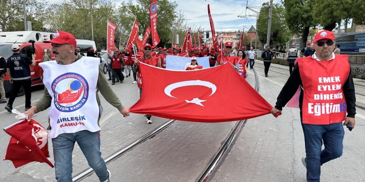 Konya'da 1 Mayıs coşkusu!
