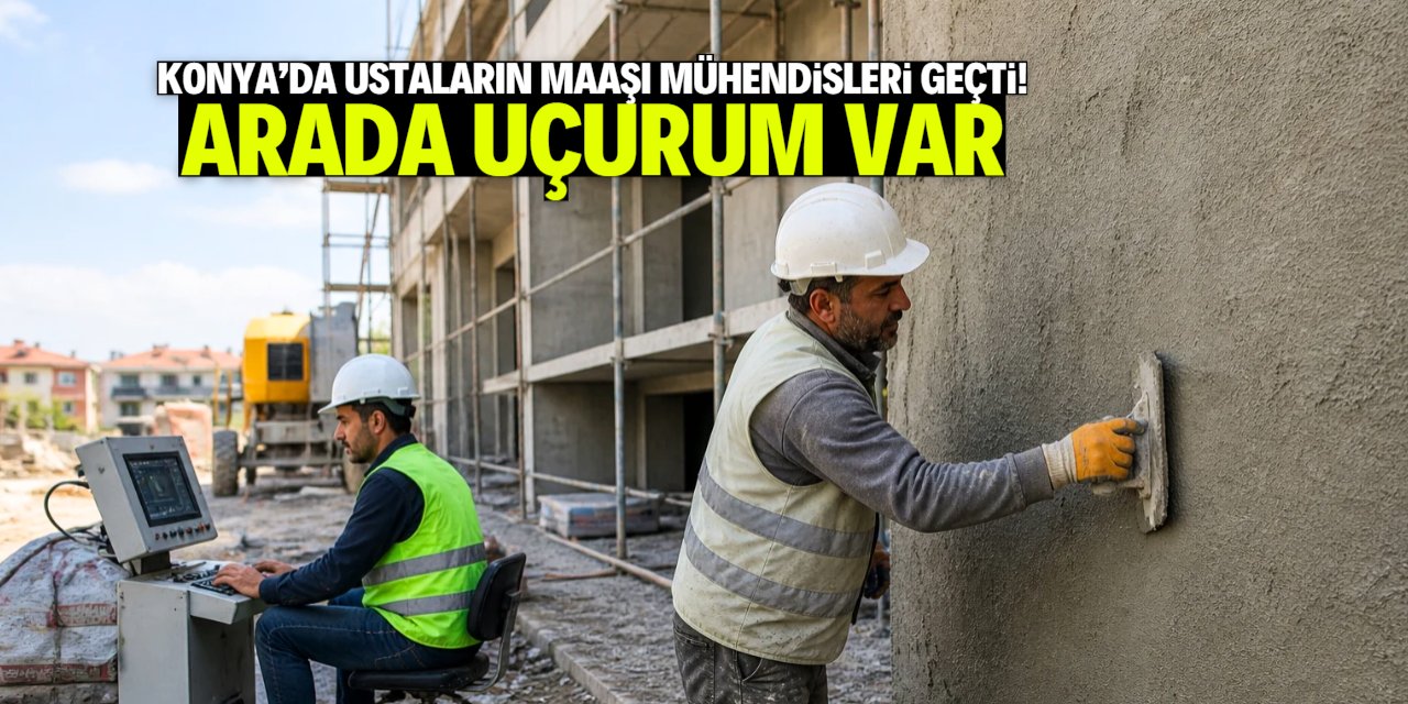 Konya'da ustalar mühendislerden çok maaş alıyor: Aradaki fark ortaya çıktı!