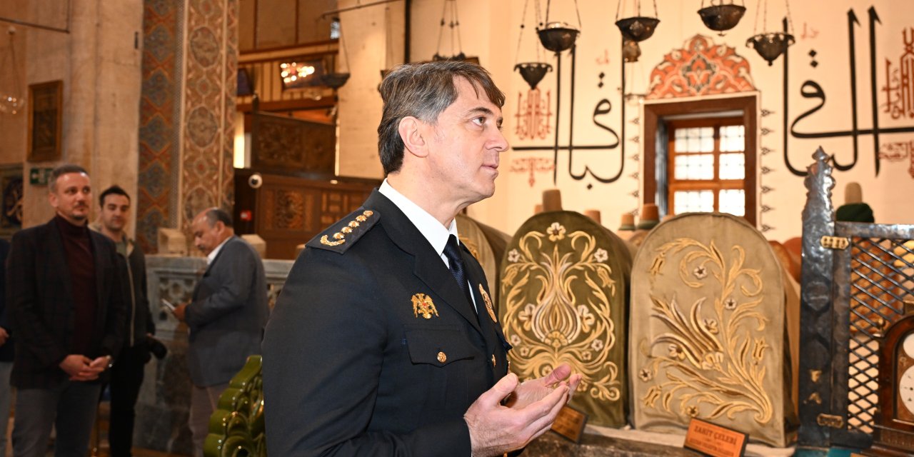 Konya Emniyet Müdürü Koç ilk ziyaretini gerçekleştirdi