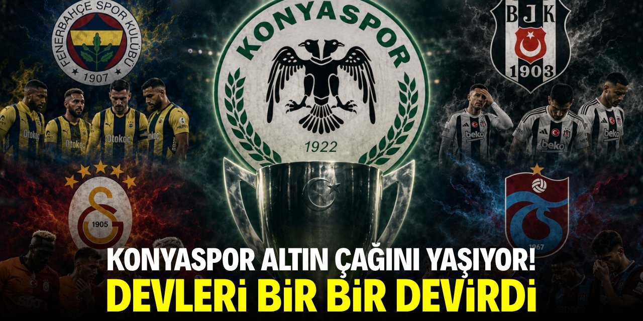 Konyaspor altın çağını yaşıyor! Devleri bir bir devirdi