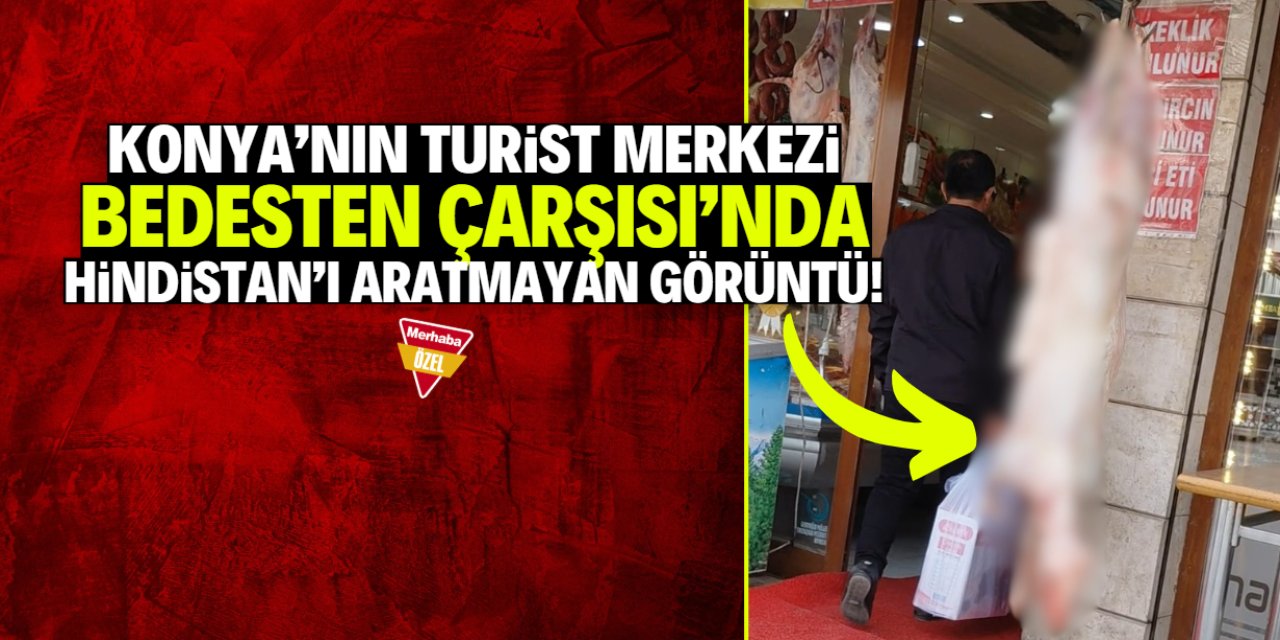 Konya Bedesten'de Hindistan'ı aratmayan görüntü! Şehrin imajına zarar veriyor