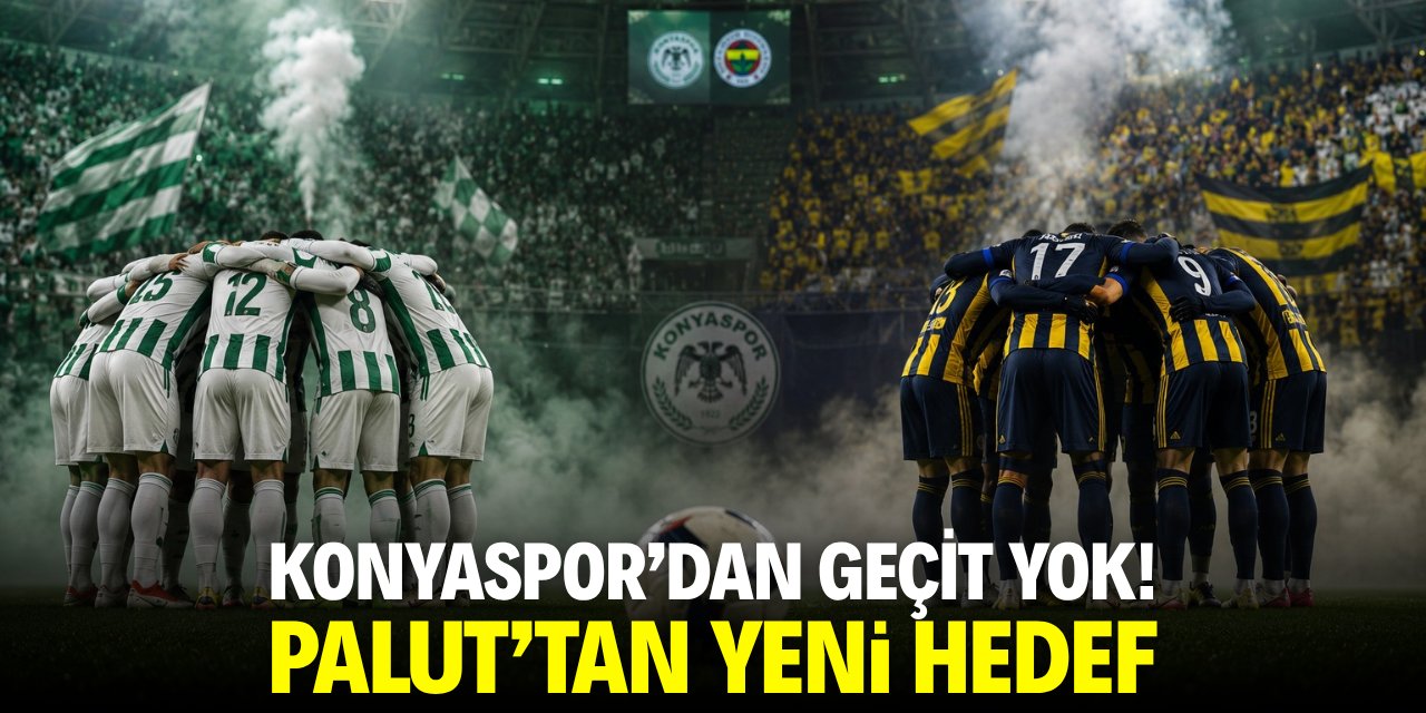 Konyaspor'dan geçit yok! Palut'tan yeni hedef