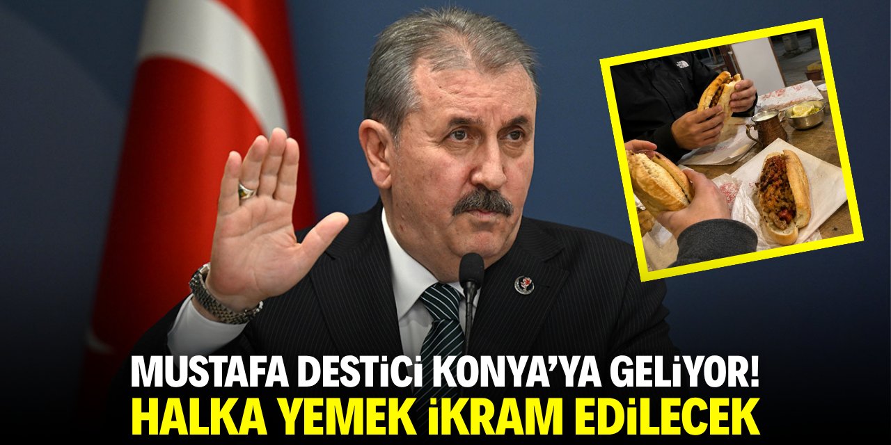 Büyük Birlik Partisi Konya’da 1500 kişiye et sote ikram edecek