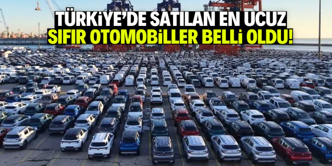 En ucuz sıfır otomobiller belli oldu! Vatandaş bayilere koştu