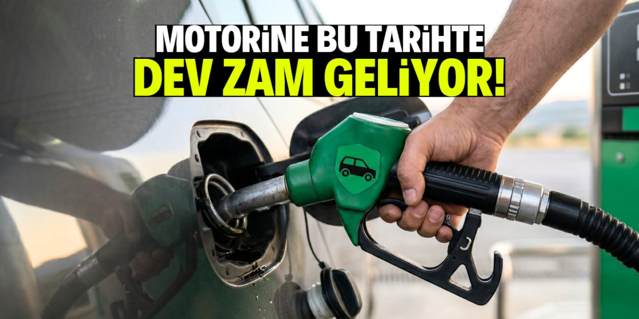 Motorin fiyatlarına yarın dev zam geliyor