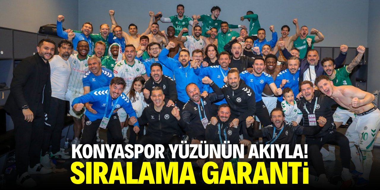 Konyaspor yüzünün akıyla! Sıralama garanti