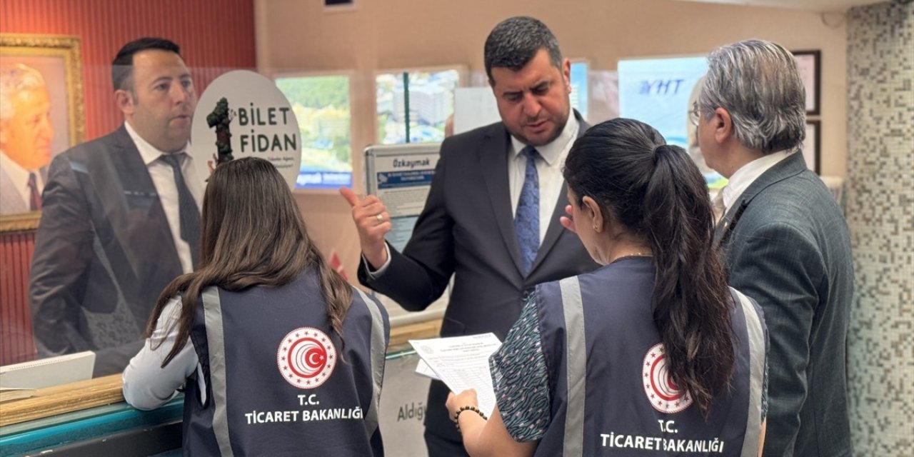 Konya'da bayram öncesi otogarda denetim