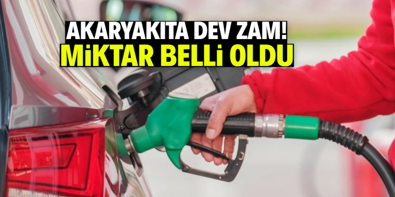 Akaryakıt fiyatlarına bir zam daha geldi