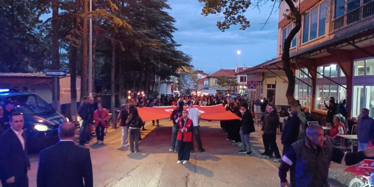 Hüyük'te gençlik yürüyüşü düzenlendi