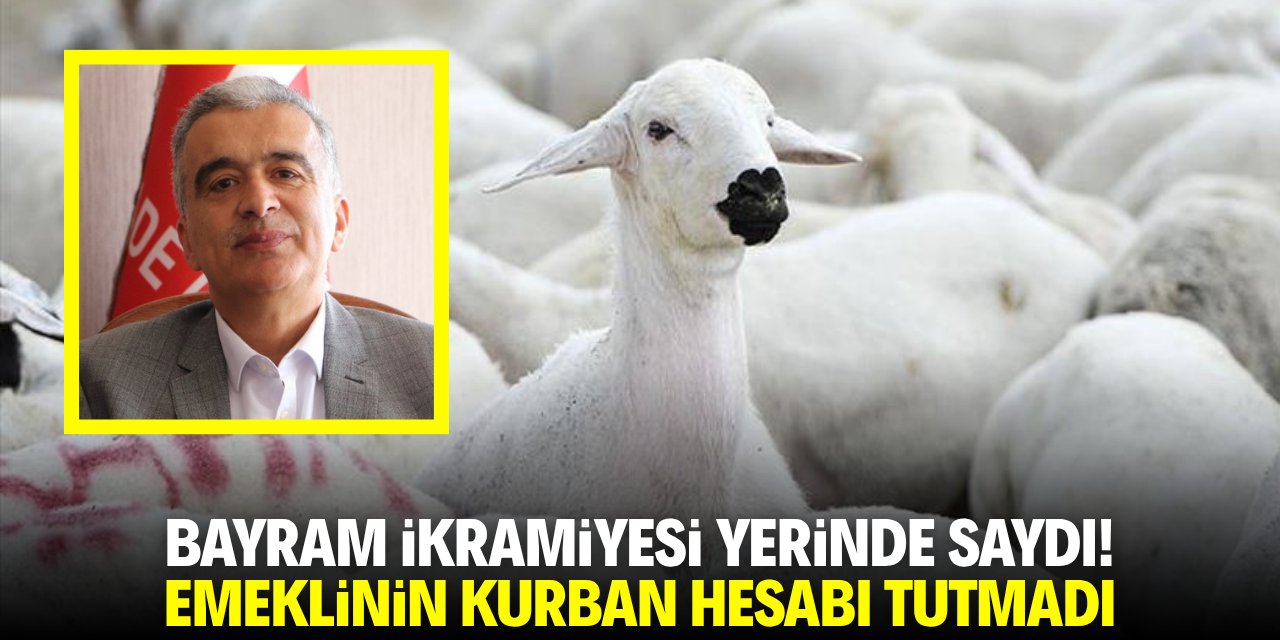 Bayram ikramiyesi yerinde saydı! Emeklinin kurban hesabı tutmadı