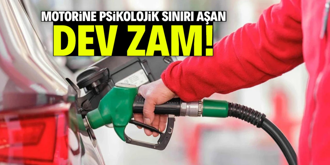 Motorine psikolojik sınırı aşan zam geldi