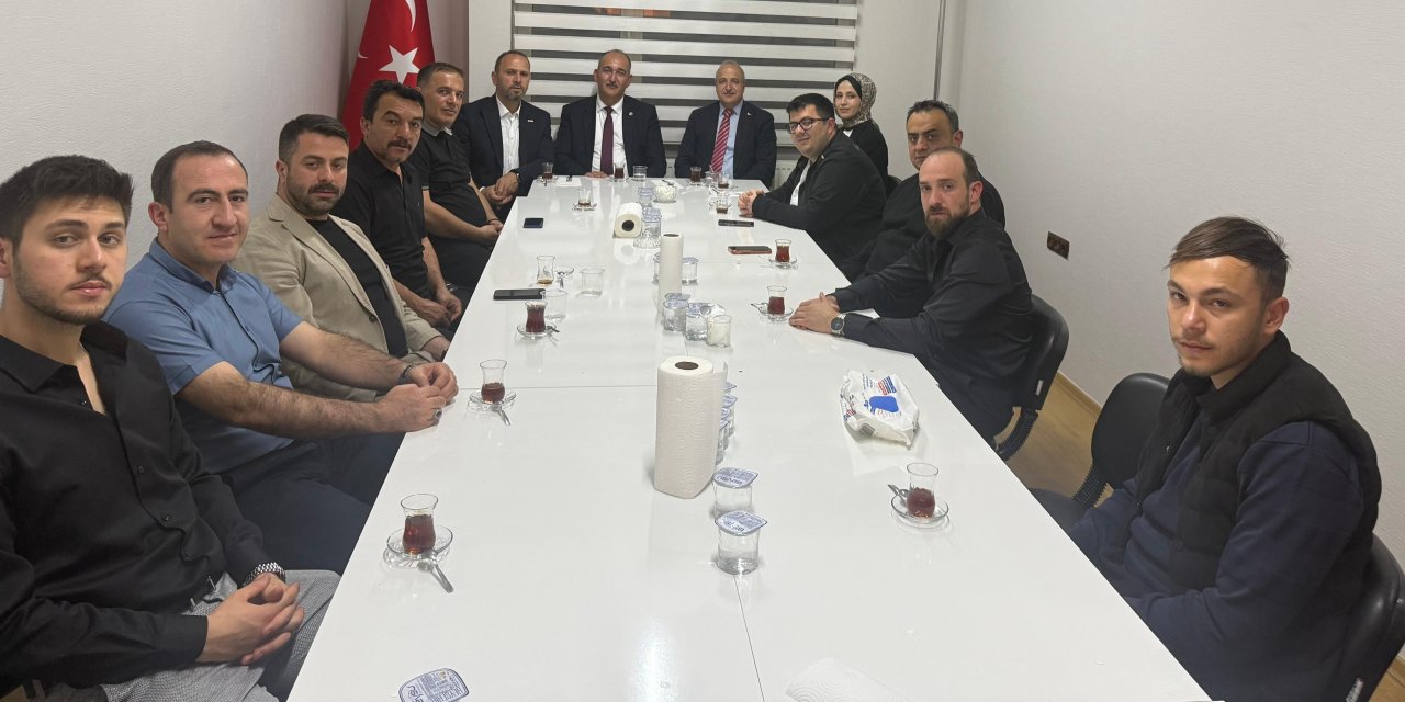 Yeşilay Konya Şubesi'nden DERSİAD’a ziyaret