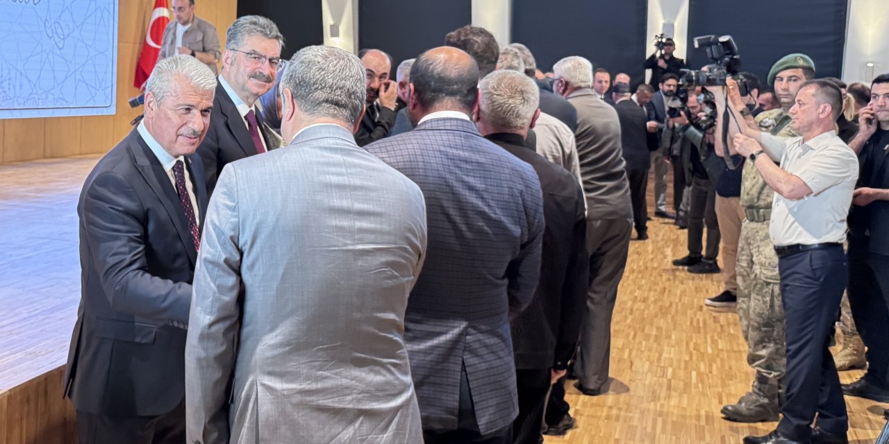 Konya'da bayramlaşma programı düzenlendi