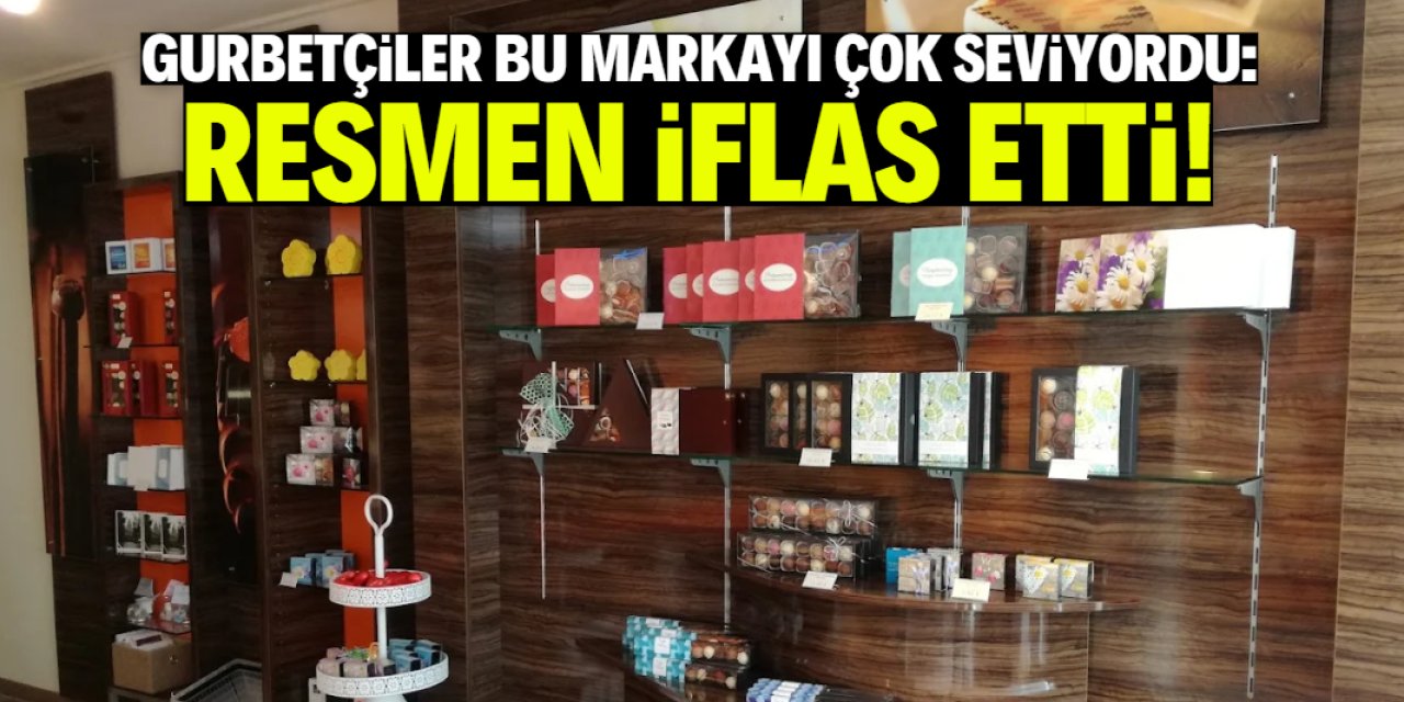 Gurbetçilerin uğrak noktası olan meşhur marka iflas etti