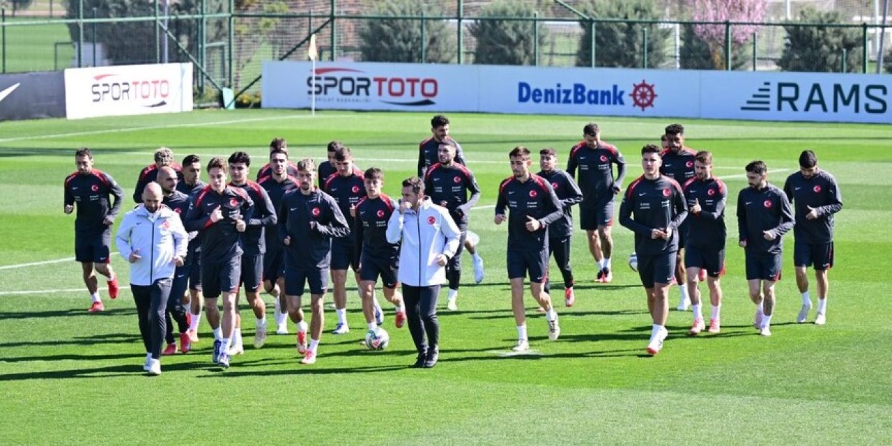 A Milli Futbol Takımı testten geçti!