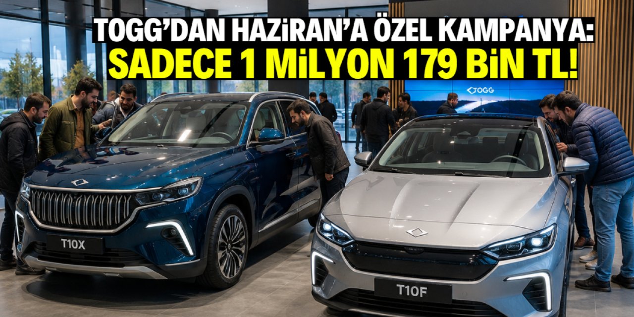 TOGG haziran ayına özel kampanya yaptı: Sadece 1 milyon 179 bin TL