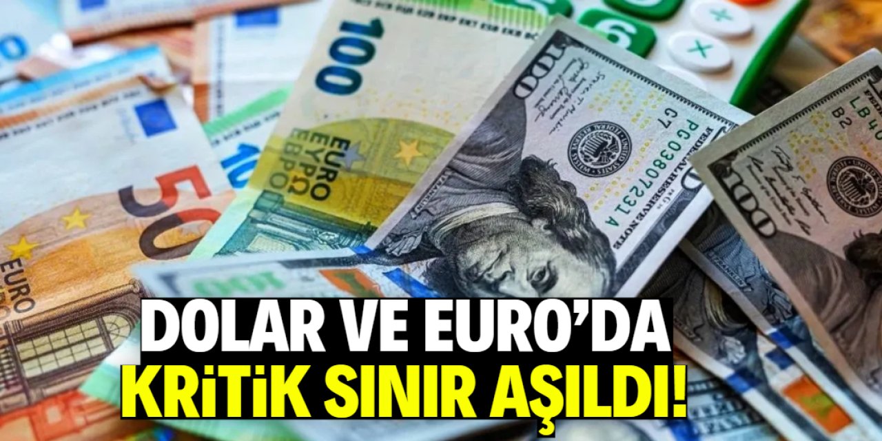 Dolar ve Euro nereye gidiyor? Sınır hızla aşıldı