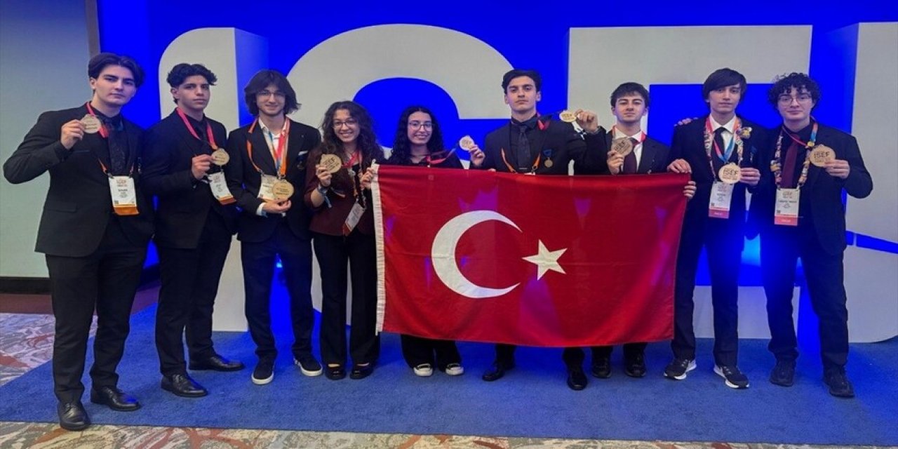 Türkiye'nin gururu oldular: 9 projeye ödül yağdı