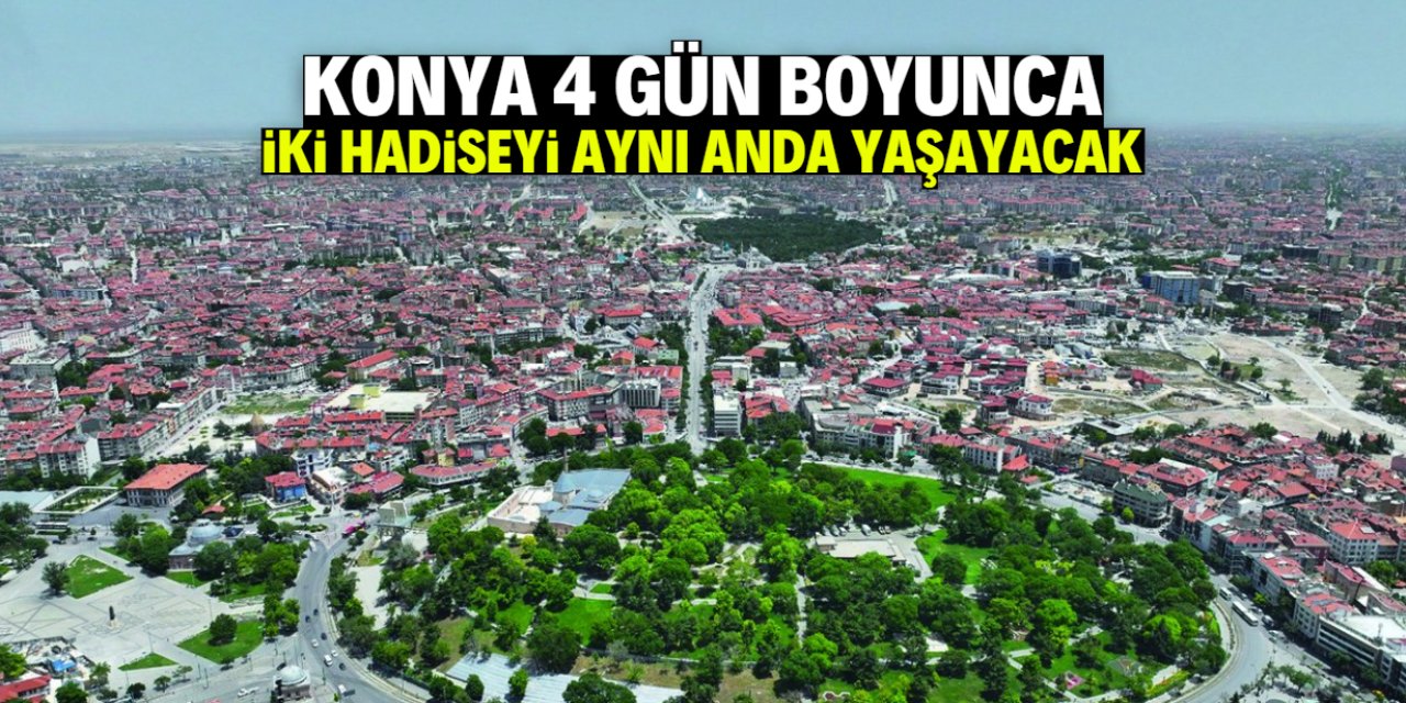 Konya hava durumuyla şaşırtacak: İki hadise aynı anda yaşanacak