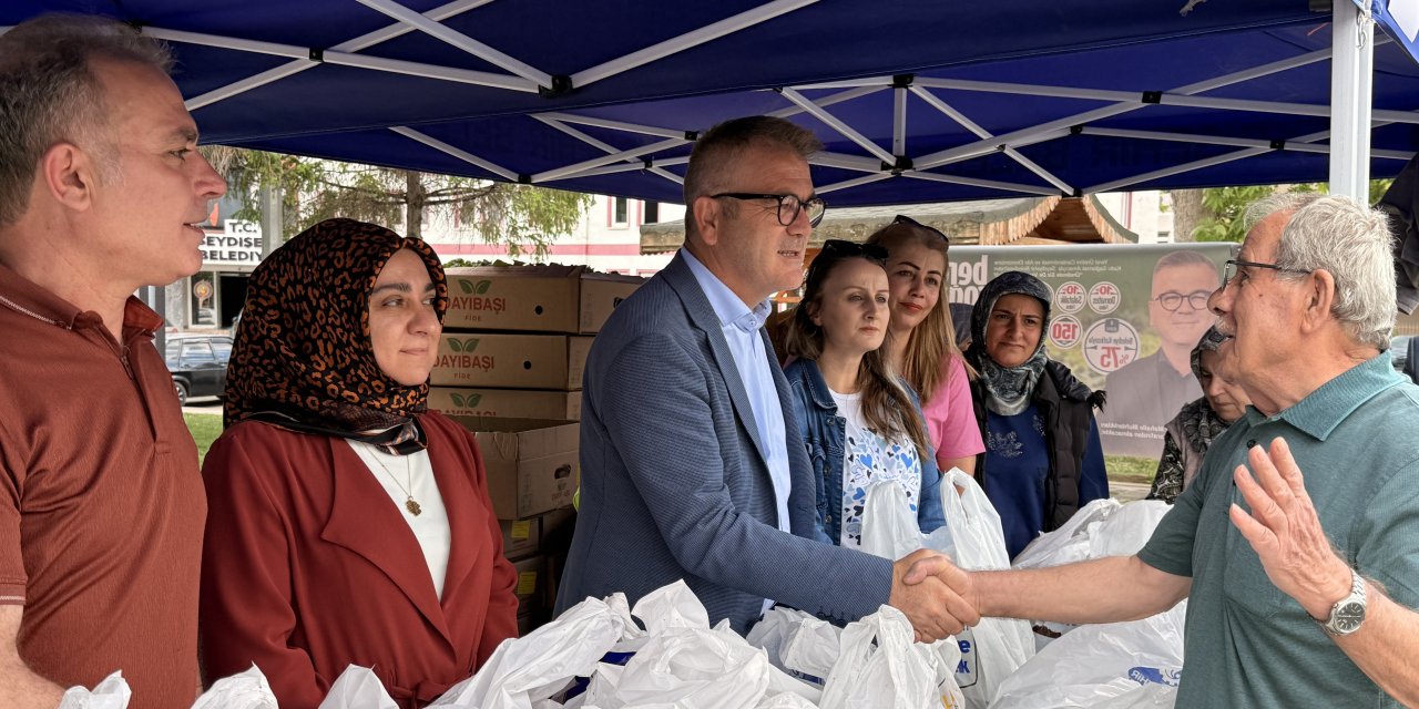 Konya'da üreticilere fide dağıtıldı