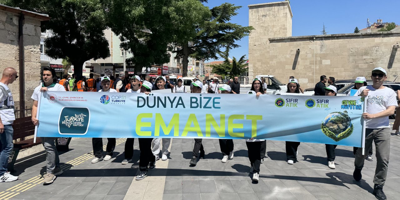Karaman'da 'Türkiye Çevre Haftası' kutlanıyor