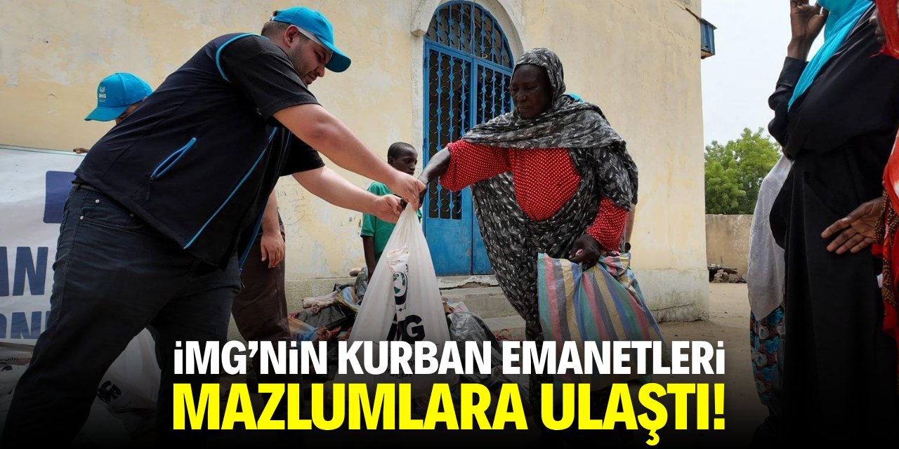 İMG'nin kurban emanetleri mazlumlara ulaştı