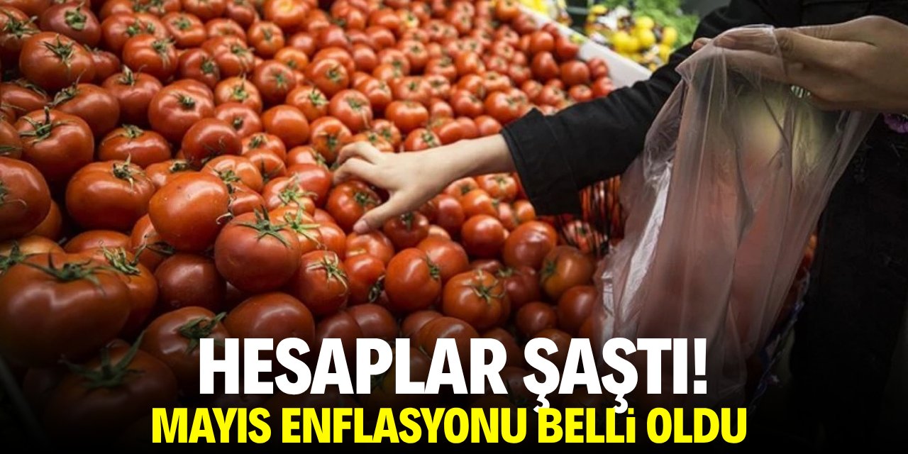 Hesaplar şaştı! Mayıs enflasyonu belli oldu