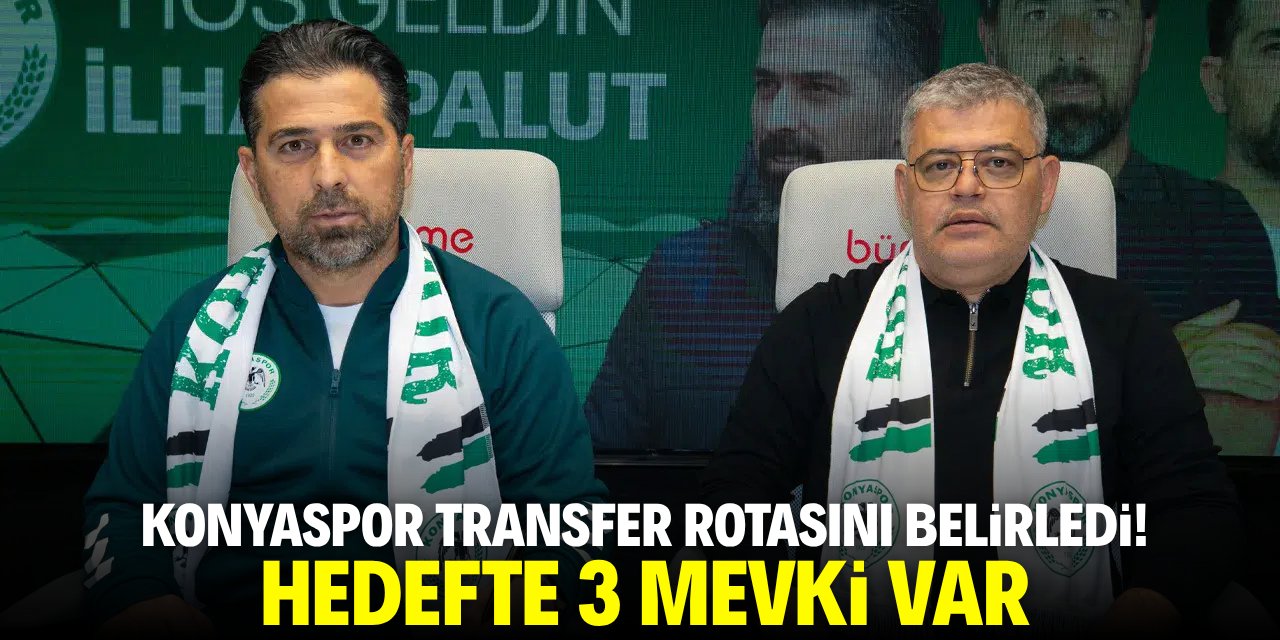 Konyaspor transfer rotasını belirledi! Hedefte 3 mevki var
